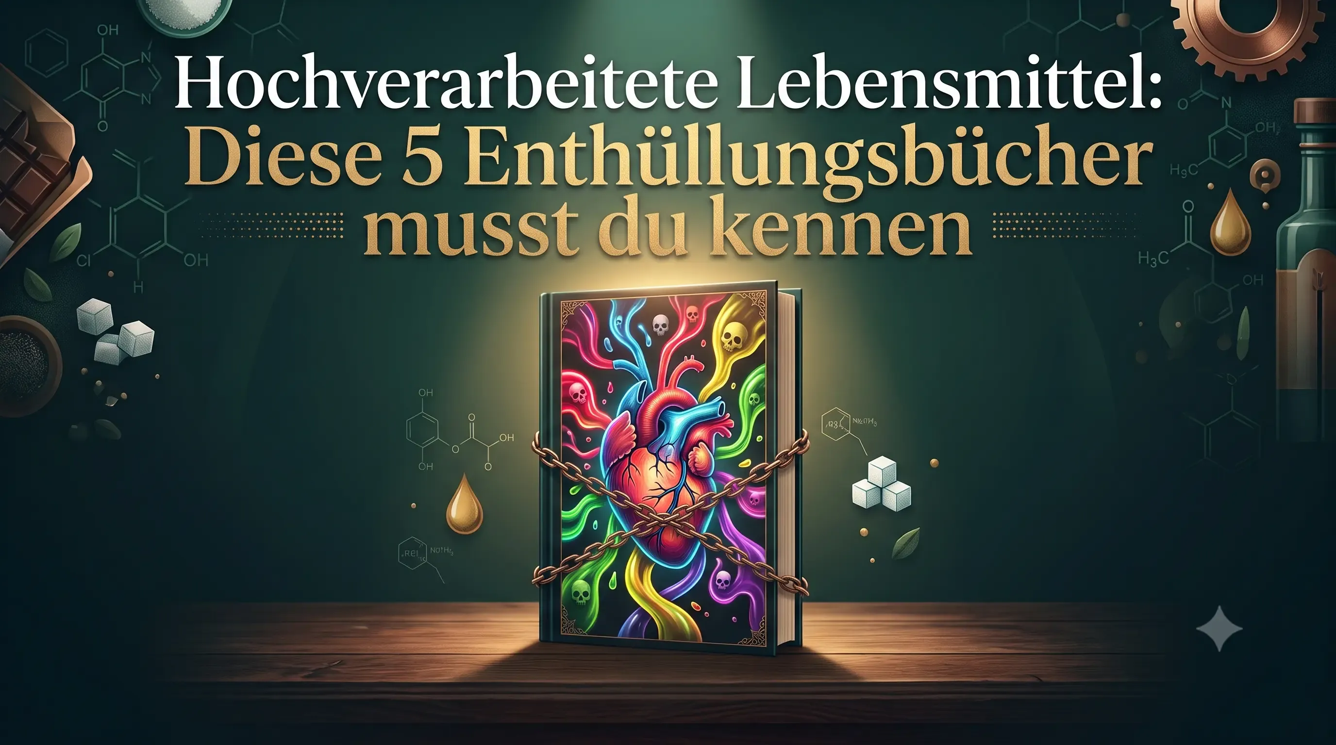 Hochverarbeitete Lebensmittel diese 5 Enthüllungsbücher musst du kennen