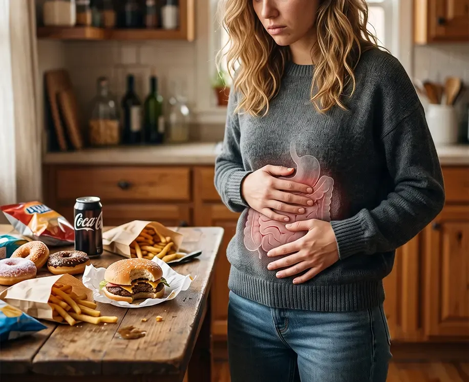 Schlechte Ernährung: Wie sie meinen Darm krank gemacht hat
